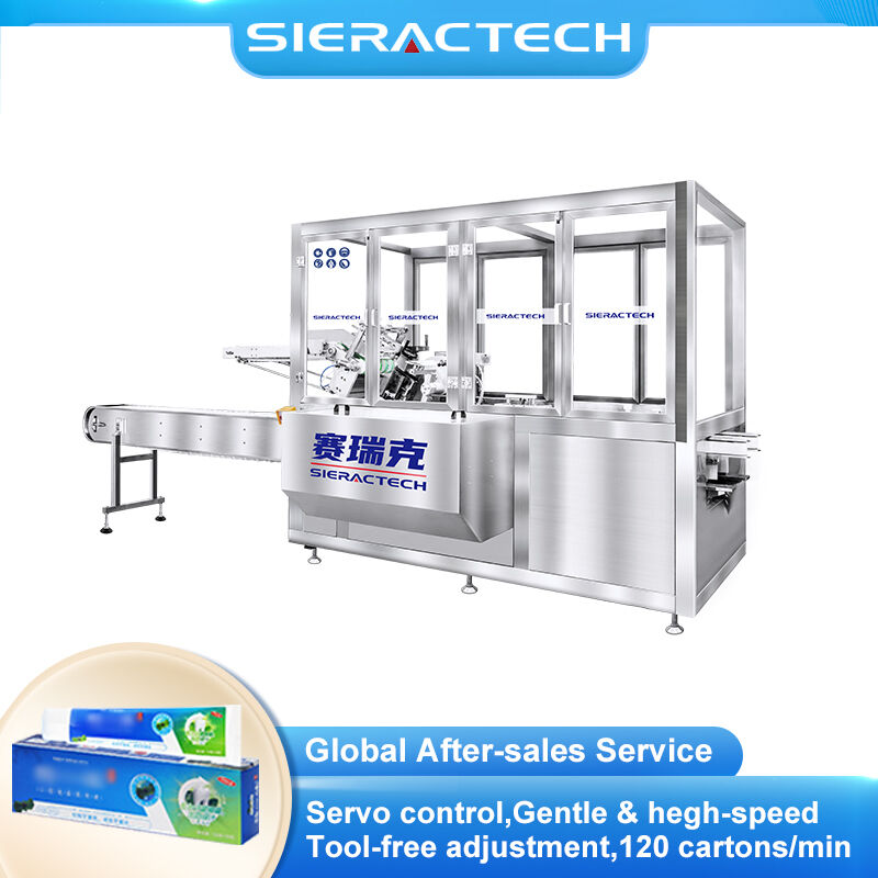 Automatic Toothpaste Cartoning Machine with Vertical Top-Load System ...