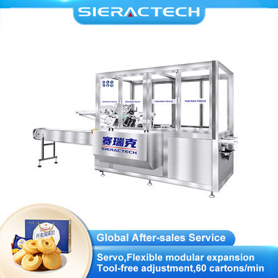 Qualität Automatische Kartonmaschine für kleine Pestizidbeutel mit kontinuierlicher Zwei-Druckmaschine und Rotationskartonöffnung Fabrik